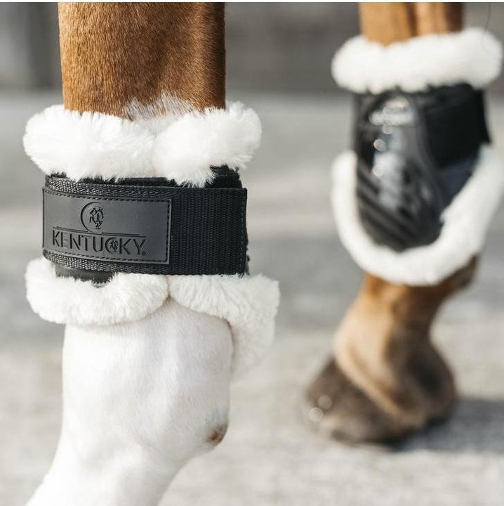 Actual product image Kentucky Horsewear Stroke Caps Vegan Lambskin young Horse