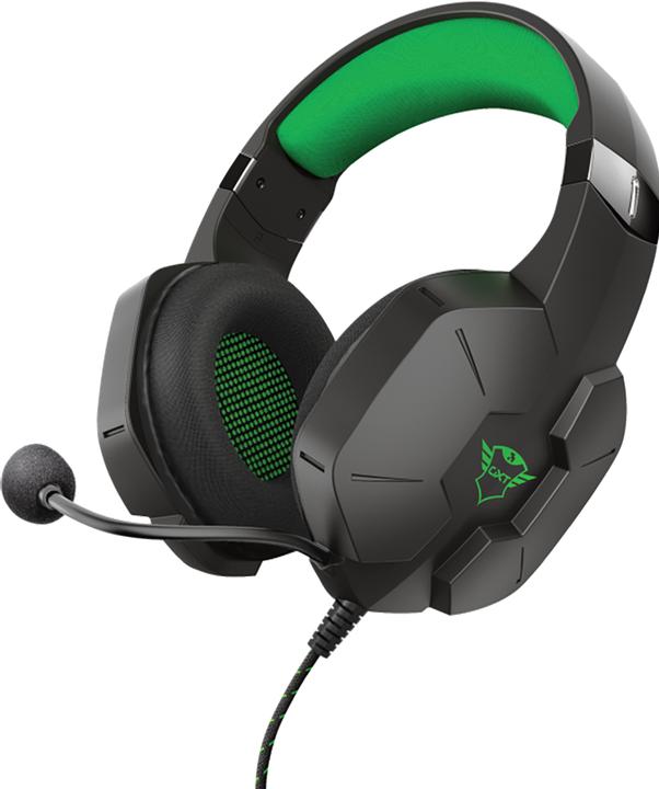 Actual product image Trust Headset GXT 323X Carus Schwarz (Cable)