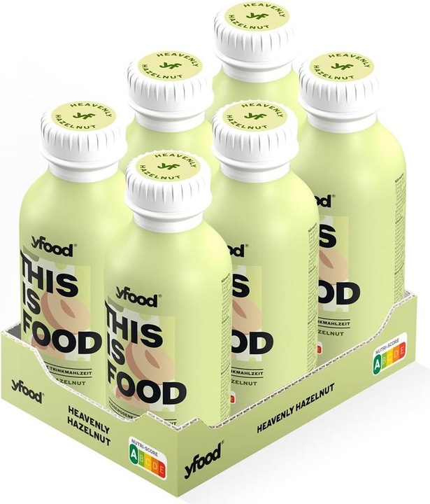 Actual product image YFood Heavenly Hazelnut (Hazelnut, 6 x)