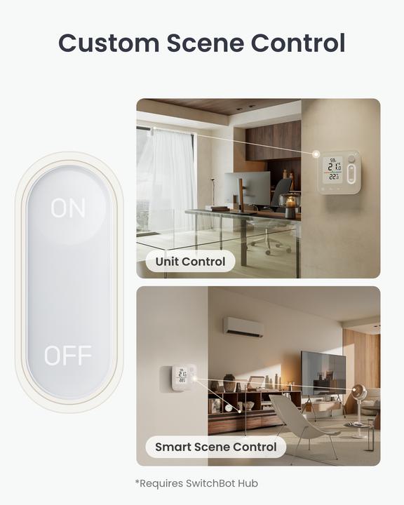 Produktbild SwitchBot Home Climate Panel weiss