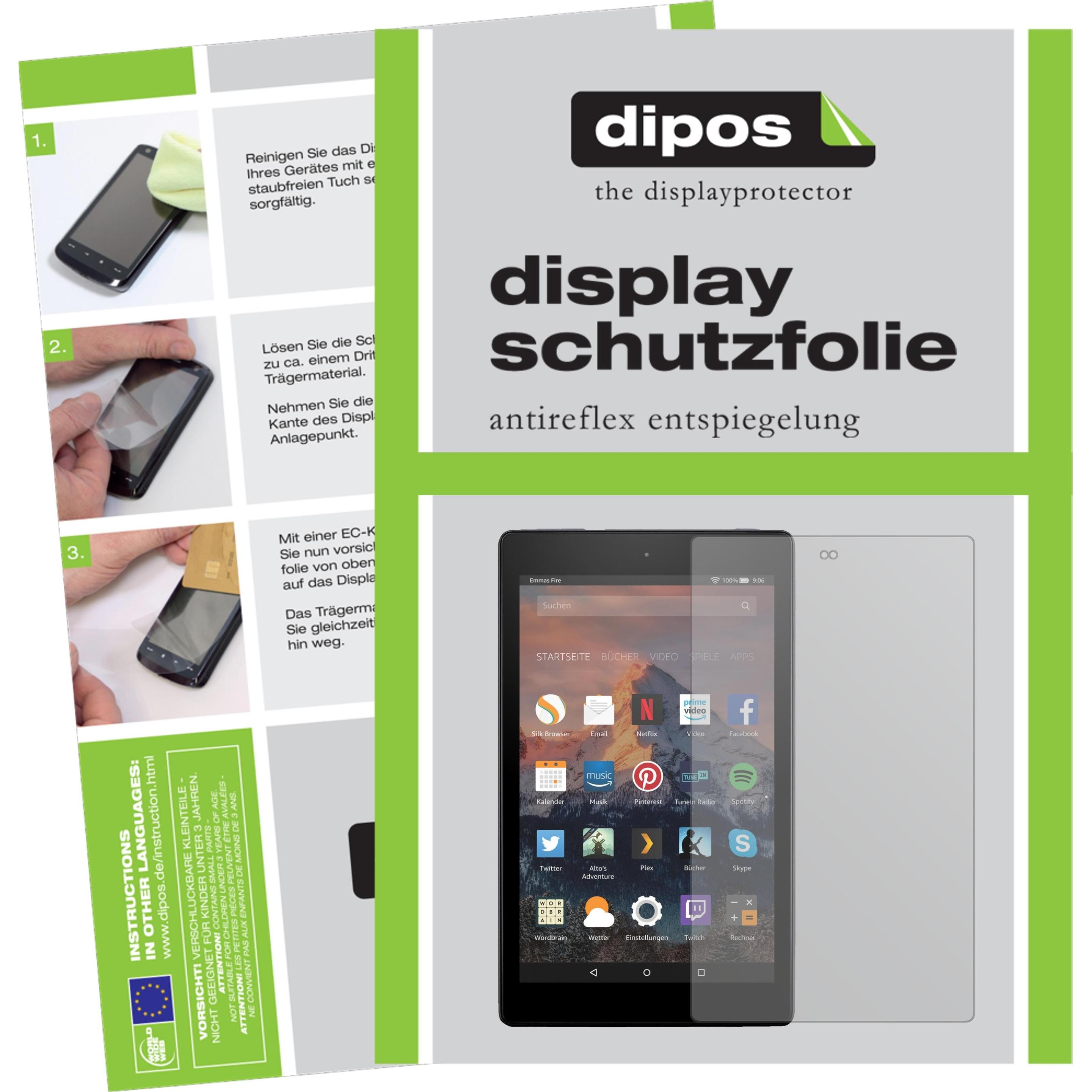 Thumbnail - Dipos Displayschutzfolie Antireflex (1 Stück, Fire HD 8 Plus (2020)), Tablet Schutzfolie