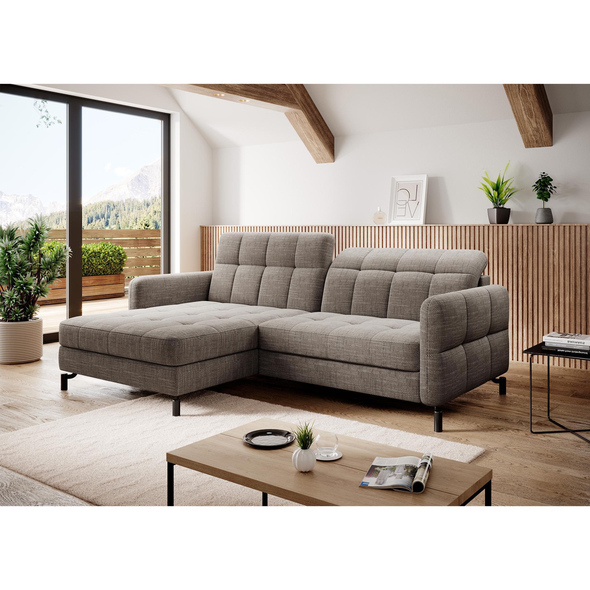 ELTAP, Sofa, Lorelle (Ecksofa, 3-Sitzer, Bettsofa)
