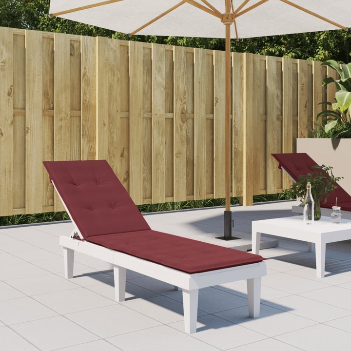 Actual product image VidaXL Deckchair cushion fabric