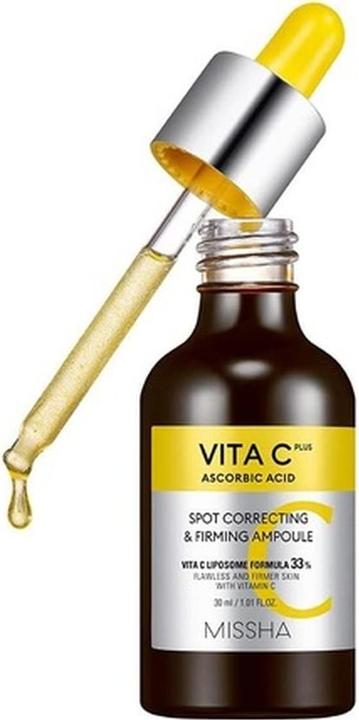 Actual product image Missha MISSHA Vita C Plus Spot Correcting Firming Ampoule ampułka do twarzy 30ml (30 ml)