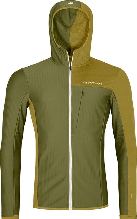 Actual product image Ortovox Fleece Light Grid Hooded Jacket (M)
