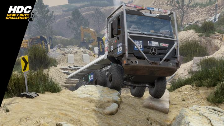 Image du produit Aerosoft Heavy Duty Challenge Le simulateur de camion tout-terrain (PS5, EN)