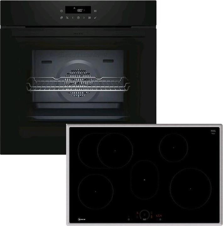 Produktbild Neff Backofen-Set, Einbau, B2CCJ7AK3 + T58SHF1L0, Backofen, Induktionskochfeld, BTX48PIB0
