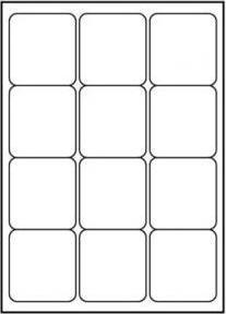 Immagine prodotto Logo Etichette A4, opache, bianche, 25 pezzi.