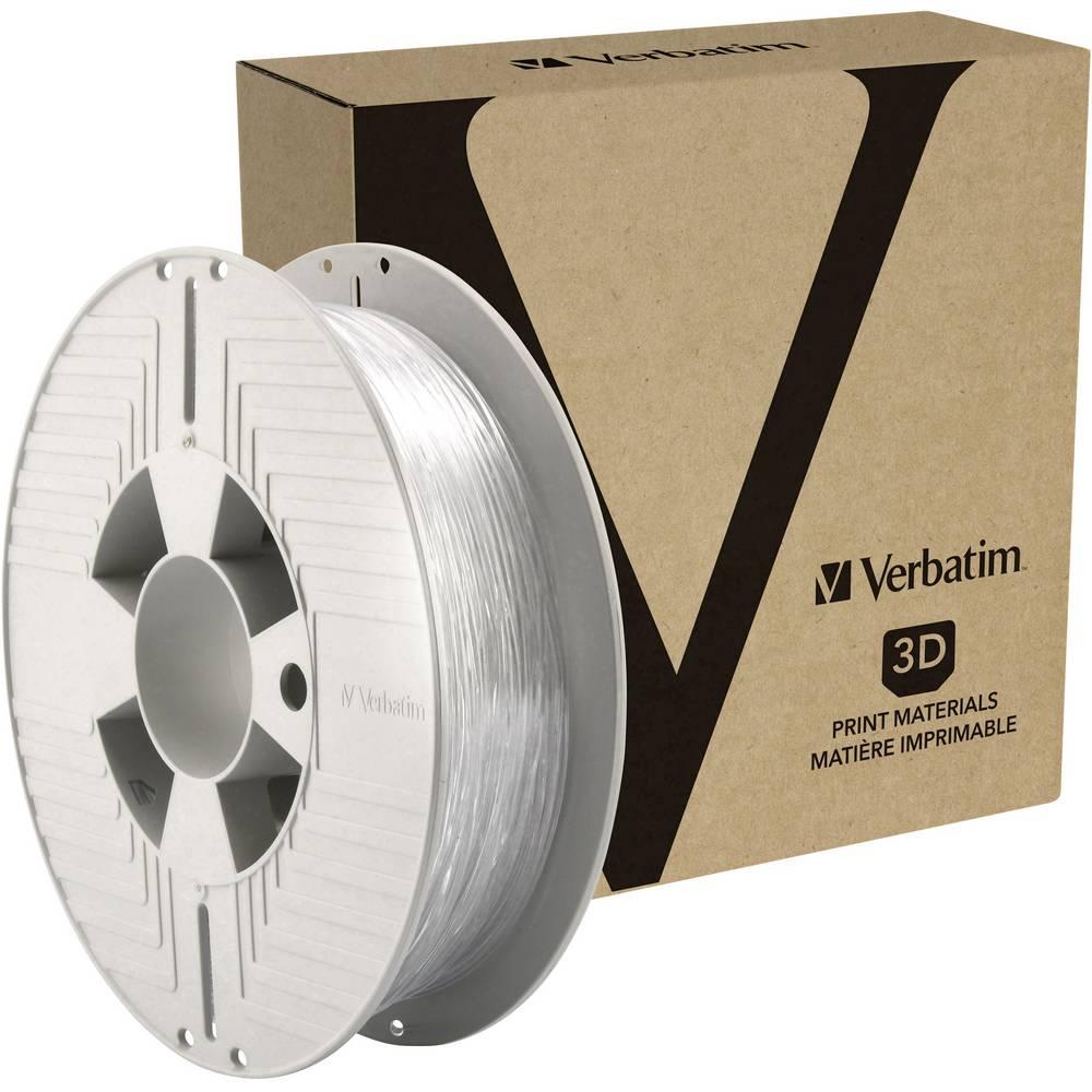 Verbatim Durabio (PC, 1.75 mm, 500 g, Transparent), 3D Filament, Transparent