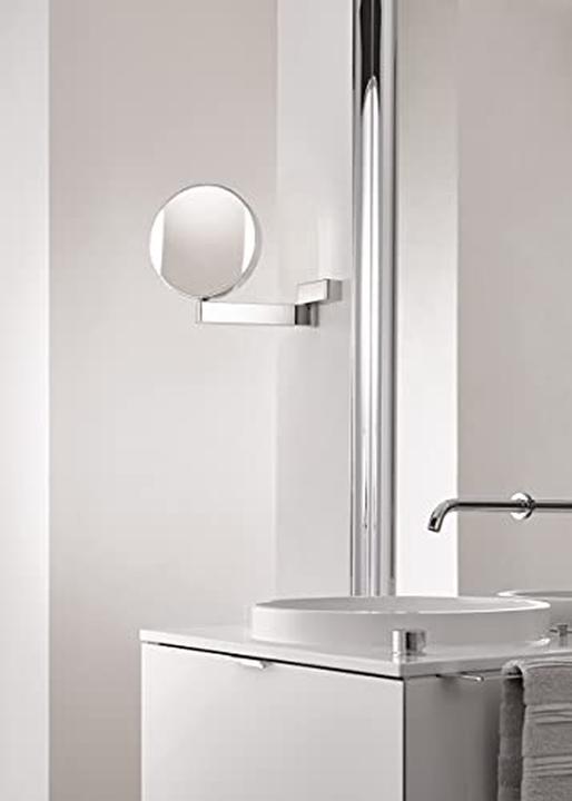 Actual product image Emco Cosmetic mirror 3 and7-fold chrome articulated arm