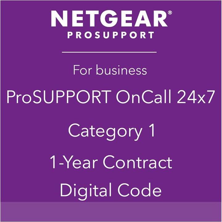 Netgear PMB0311-10000S: Kategorie 1-Lizenz (12 Monate, Pickup & Return, Post Warranty)