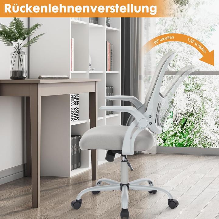 Actual product image Dumos Ergonomischer Bürostuhl mit Lendenwirbelstütze (45 - 55 cm)