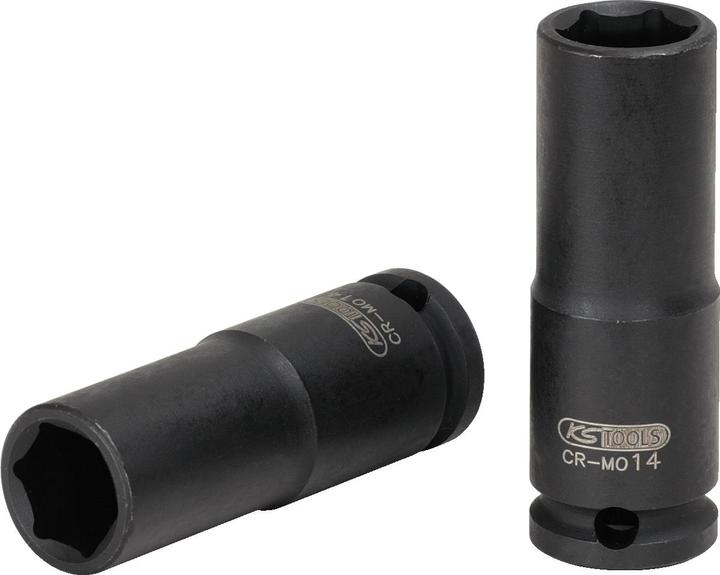 Produktbild KS Tools 3/8" Kraft-Stecknuss lang (23 mm)