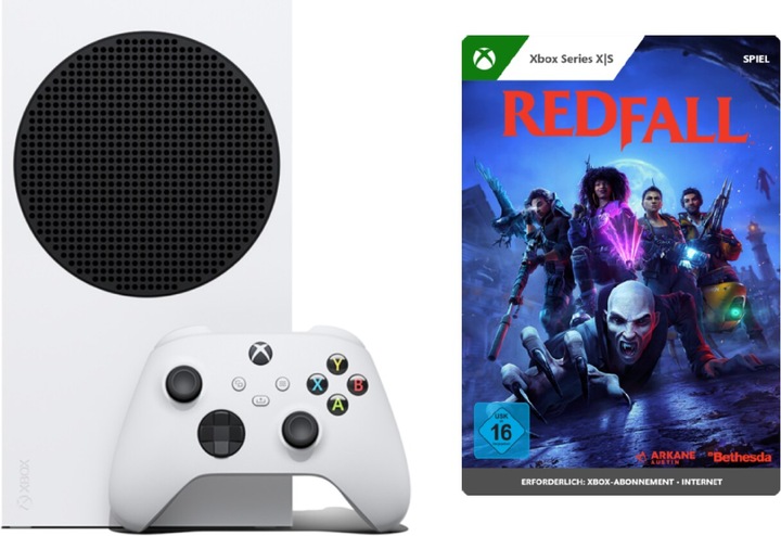 Actual product image Microsoft Xbox Series S + Redfall Standard Edition Bundle