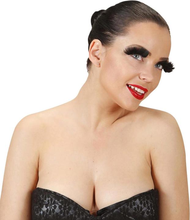 Actual product image Widmann Feather eyelashes (Rolling eyelashes)
