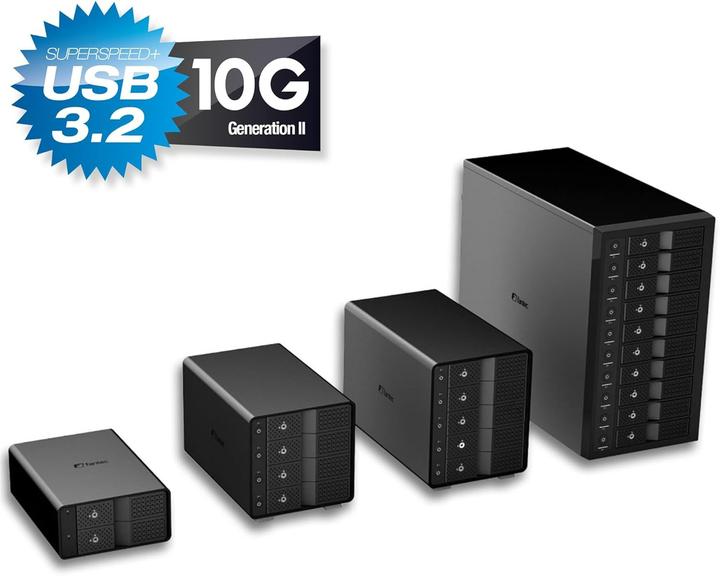 Immagine prodotto Fantec MB-X10U31H 10x 3,5 Gehäuse (3.5")