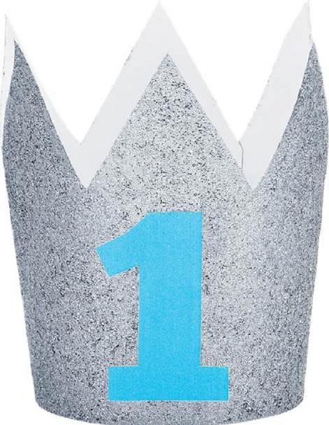 Image du produit Creative Party Mini Couronne "1er Anniversaire Garçon (1 pièce(s))