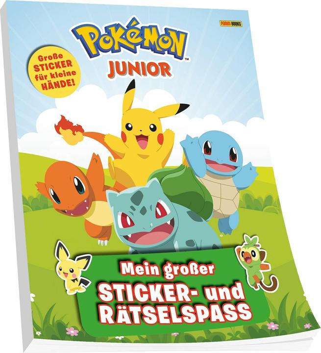 Produktbild Panini Pokémon Junior: Mein grosser Sticker- und Rätselspass
