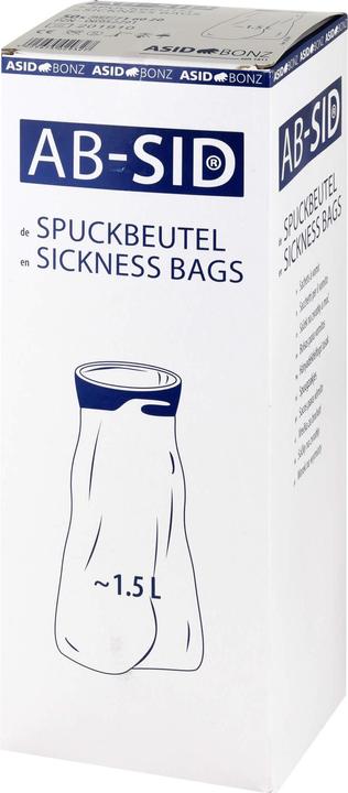 Produktbild Asid Bonz Spuckbeutel Verschliessbar
