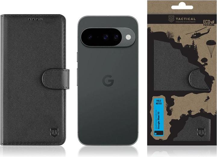 Actual product image Tactical Back panel cover - Field Notes for Google Pixel 10 Black (Google Pixel 10)