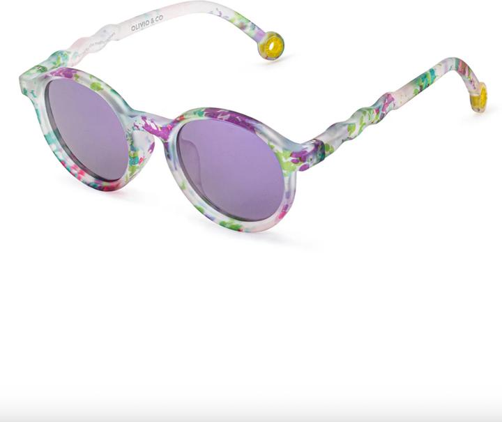 Actual product image Olivo & Co Sonnenbrille JUNIOR Oval Classic Wild Flower