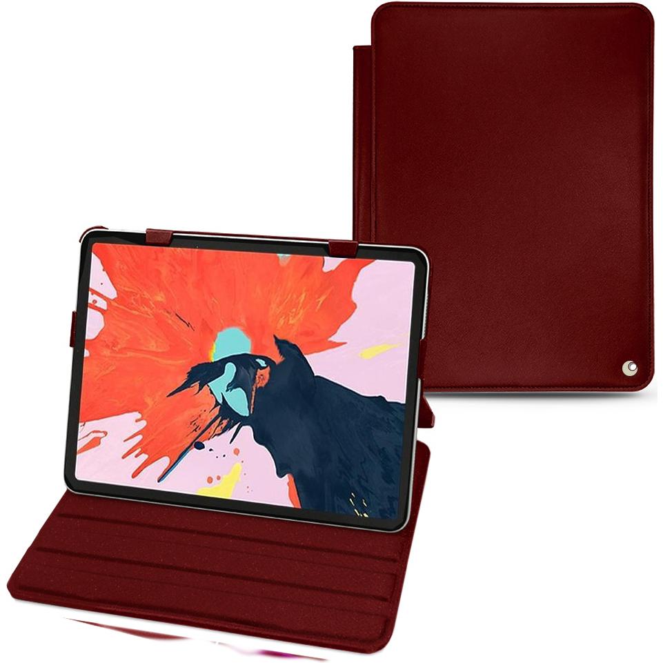 Noreve Lederschutzhülle horizontal (iPad Air 2020 (4. Gen), iPad Air 2022 (5. Gen)), Tablet Hülle, Rot