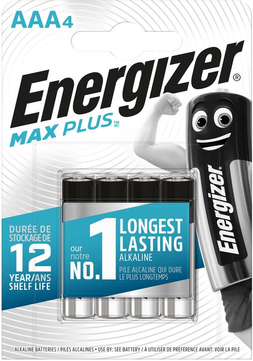 Produktbild Energizer Max Plus (4 Stk., AAA, 1300 mAh)