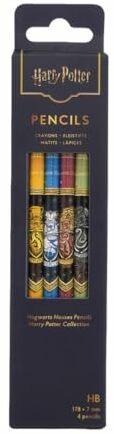 Paperblanks Pencils - Harry Potter Collection - Hogwarts Houses - - 4 pcs. (4x)