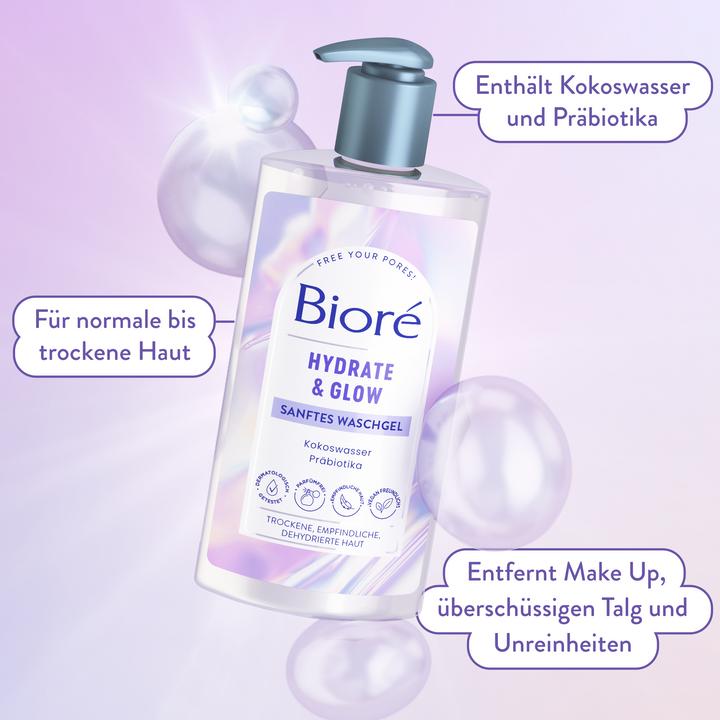 Actual product image Bioré Hydrate & Glow (Gel, 200 ml)