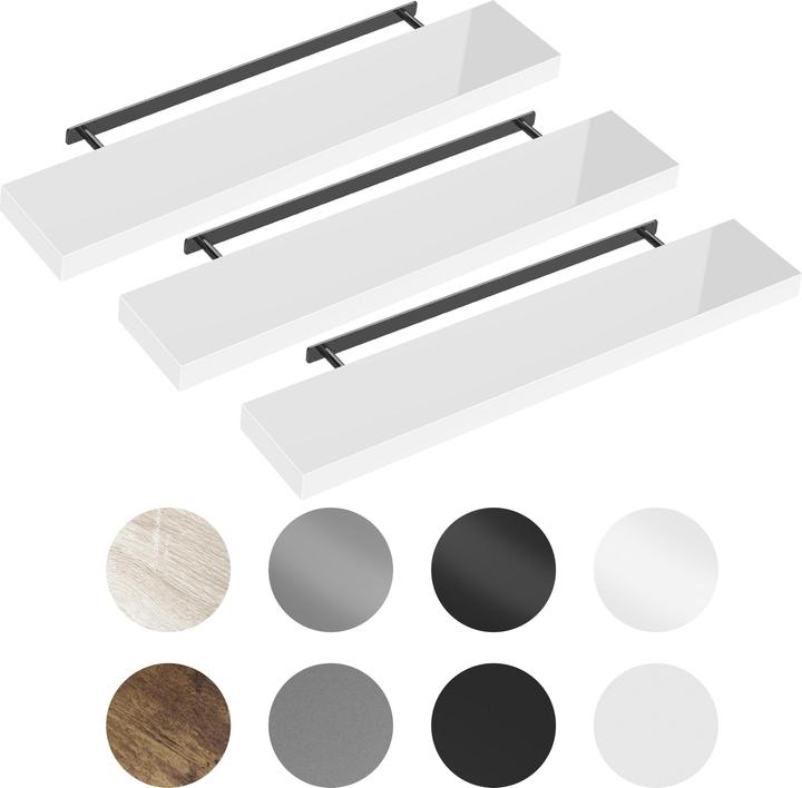 Produktbild Casaria Schweberegal (23 x 110 x 3.80 cm)