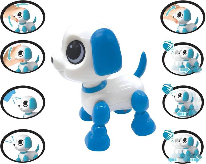Produktbild Lexibook POWER PUPPY Mini Hunde-Roboter mit Licht und Soundeffekten, Handklatschbefehl, Wiederholungsfunktion (Multilingual)