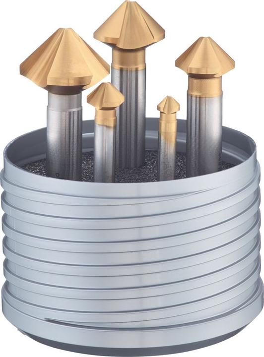 Actual product image Neriox Assortment of countersinks 90° TiN