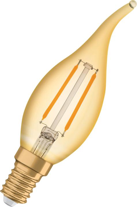 Produktbild Osram Vintage 1906 Led Classic B (E14, 1.50 W, 120 lm, 1 x, G)