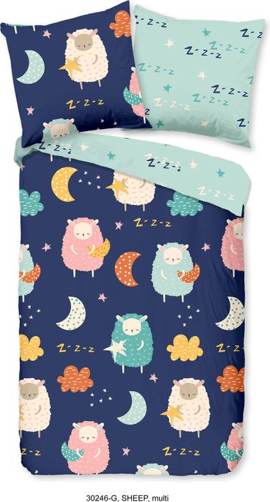 Productafbeelding Good Morning Omkeerbaar beddengoed voor kinderen "Sleep
