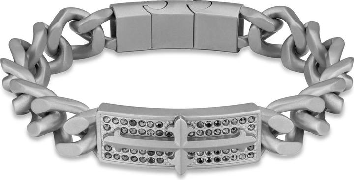 Police Armband Singles Day (21 cm, Edelstahl)