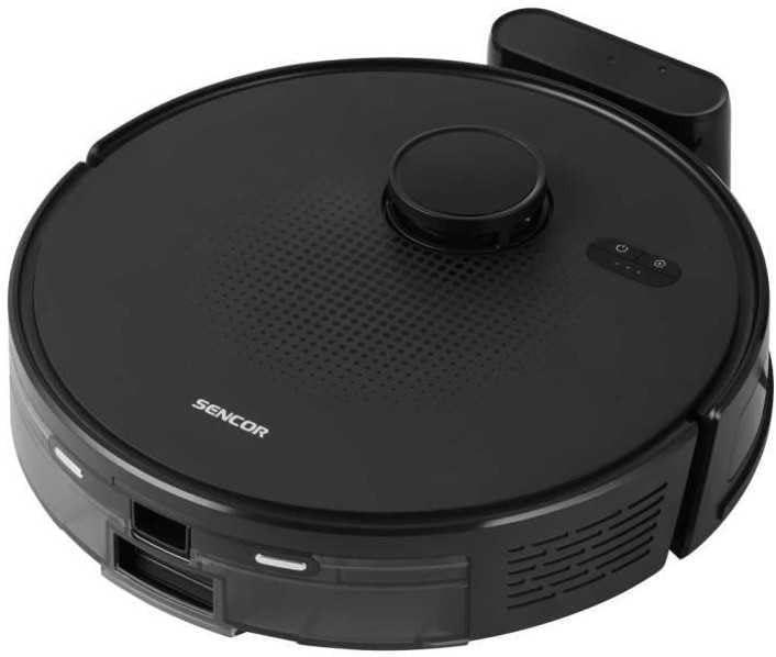 Produktbild Sencor 2-in-1 Roboter mit LiDAR-Navigation, 3000 Pa Saugkraft und Dweilfunktion, 130 Min. Laufzeit (3000 Pa, Wischtuch)