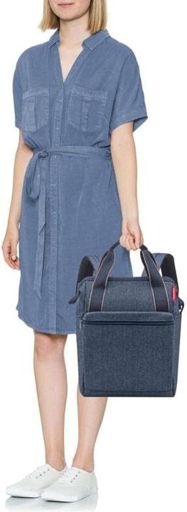 Produktbild reisenthel Rucksack Allrounder R Herringbone Dark Blue (12 l)