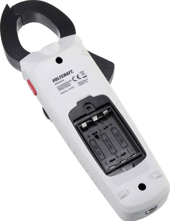 Actual product image Voltcraft VC-533 SE Current clamp digital CAT III 600 V Display (Counts): 6000 (CAT III 600V)