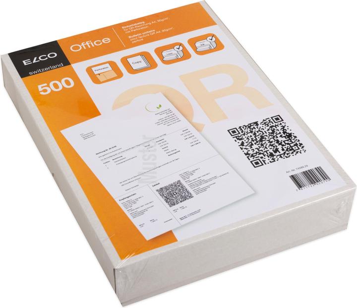 Image du produit Elco Formulaire de facturation pour les factures QR (500 x)