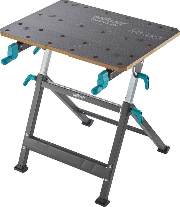Actual product image wolfcraft MASTER 650 ERGO Clamping and Working Table (65 cm, 72 cm)