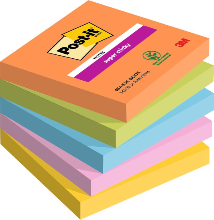 Post-it Super Sticky Boost (7.6 x 7.6 cm)