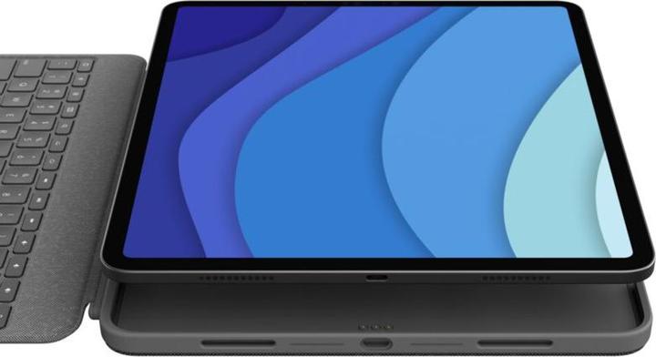 Actual product image Logitech Combo Touch (DE, iPad Pro 12.9 2022 (6th Gen), iPad Pro 12.9 2021 (5th Gen))