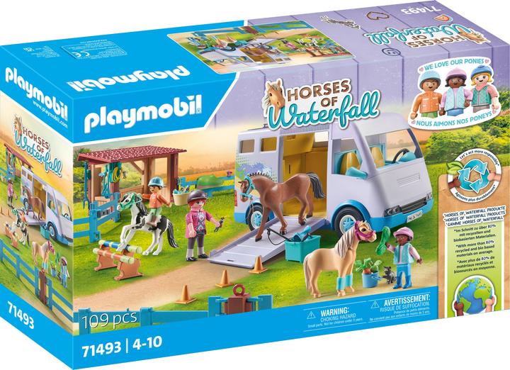Playmobil Mobile Reitschule (71493, Playmobil Horses of Waterfall)