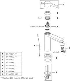 Actual product image KWC FIT Hebelmischer