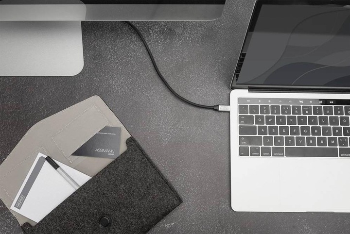 Produktbild Digitus USB-3.0 Gen.1, USB Type -C Anschlusskabel (0.50 m, USB 3.0)