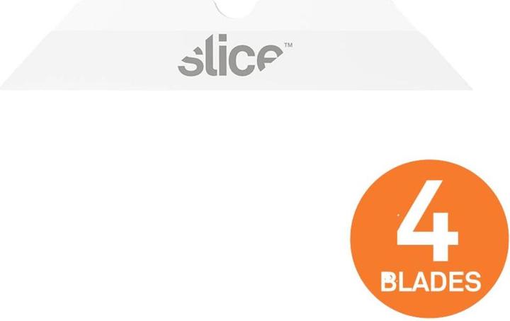 Actual product image Slice 10408 Ceramic replacement blades, pointed corners 4 pcs. (Replacement blade)