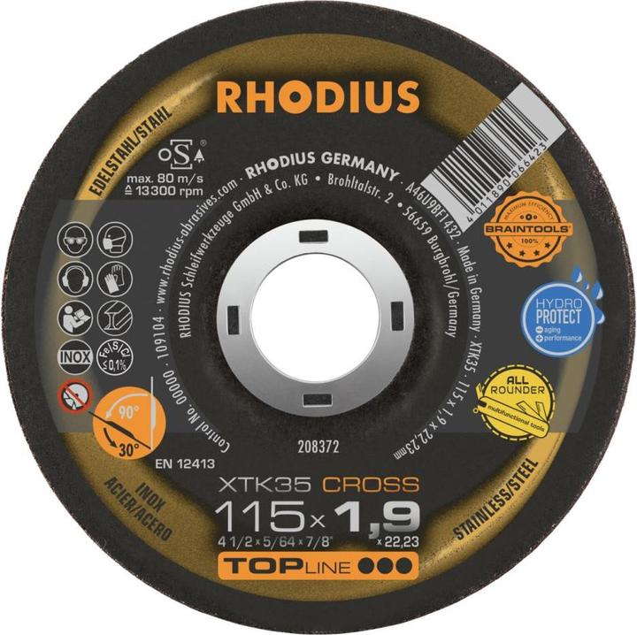 Produktbild Rhodius 208372 Trenn- und Schruppschei