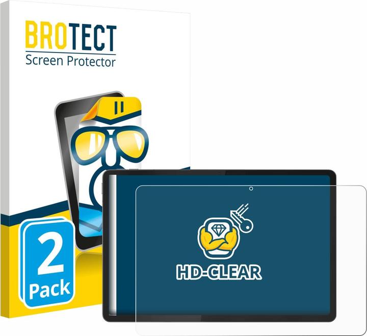 BROTECT Schutzfolie für Lenovo Idea Tab Plus 12.1" Displayschutz Displayschutzfolie Folie Klar Transparent (2 Stk., Lenovo Idea Tab)
