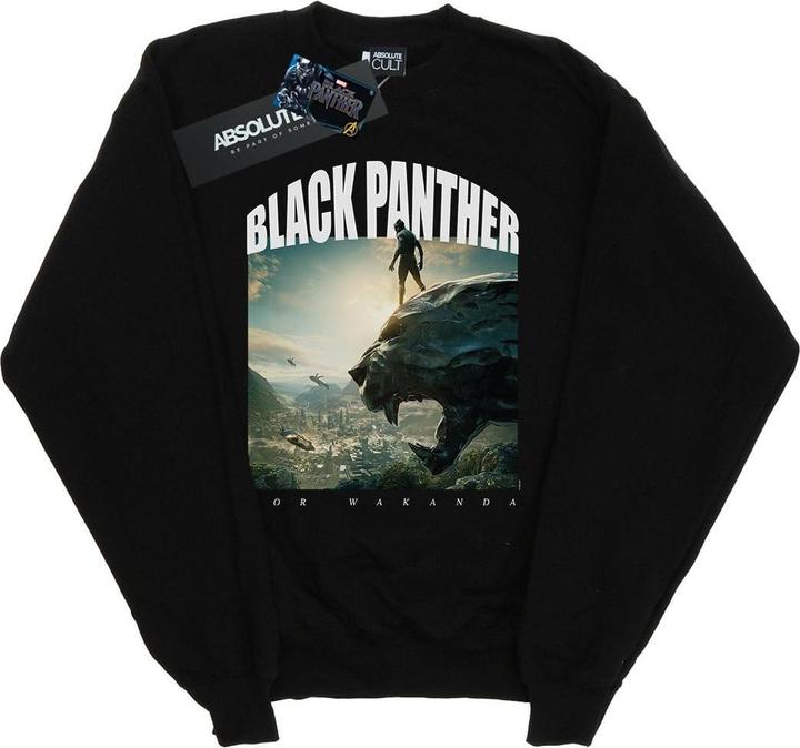 Produktbild Black Panther For Wakanda Sweatshirt Jungen (128)