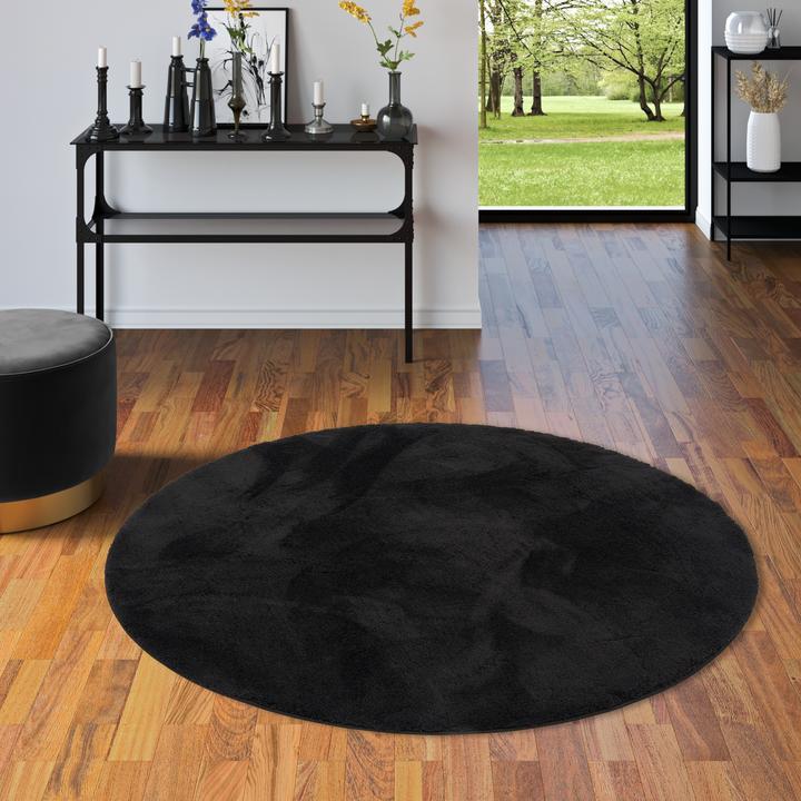 Immagine prodotto Pergamon Luxus Super Soft Hochflor Langflor Teppich Silky Rund (160 x 160 cm)